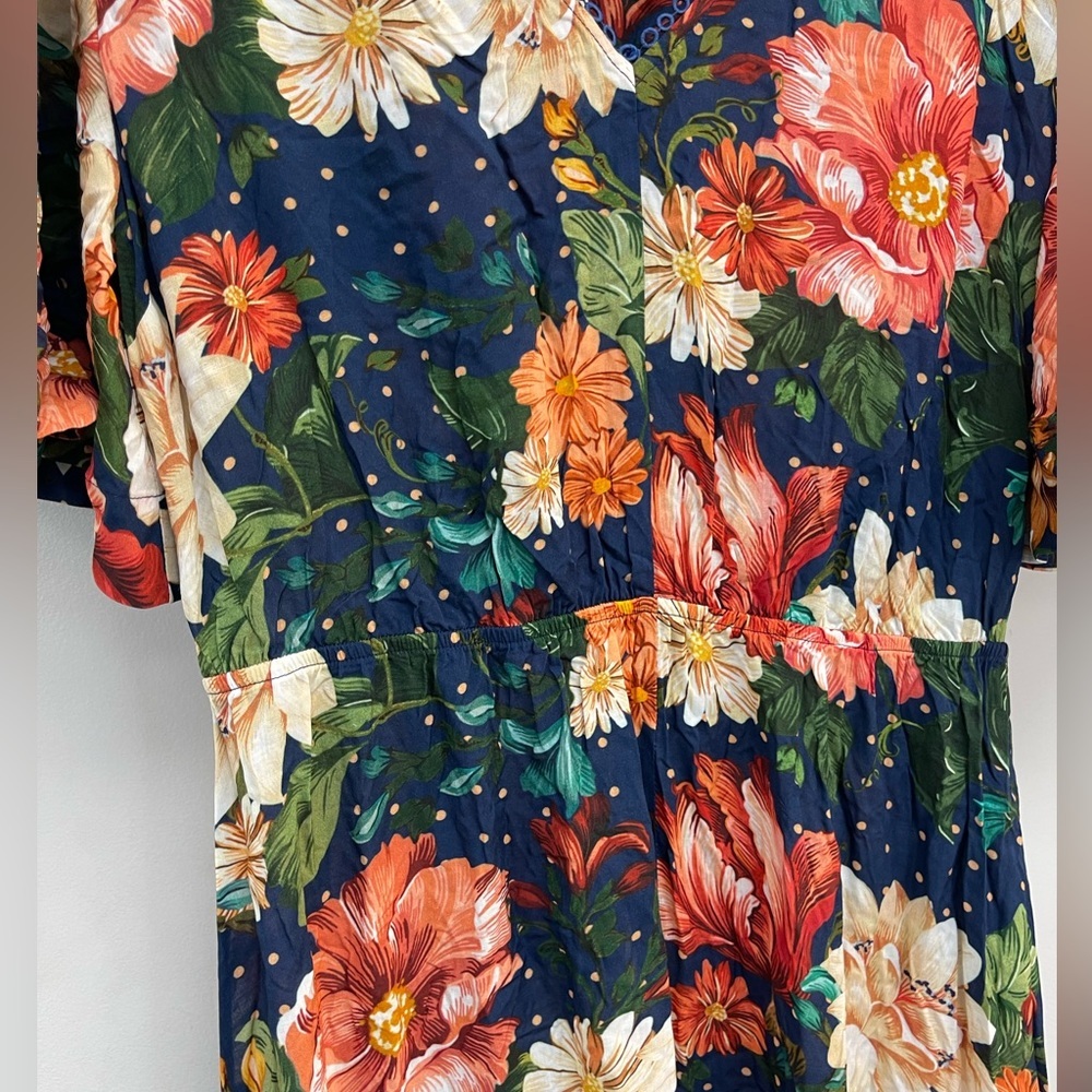 FARM RIO ANTHROPOLOGIE MAXI DRESS - Picture 9 of 11